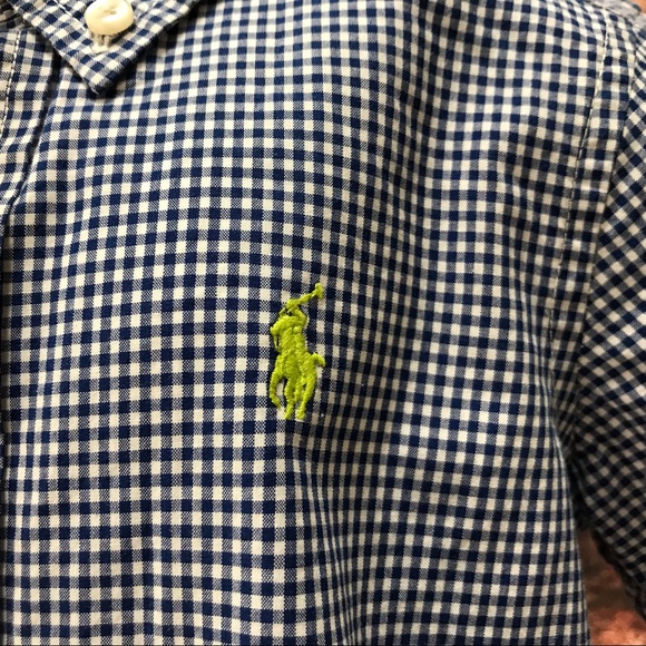 Baby Boy Ralph Lauren Polo Oxford Shirt - Picture 2 of 4